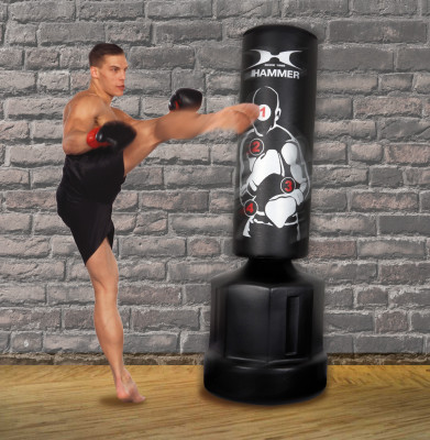 Hammer vrijstaande bokspaal Sparring Pro 1